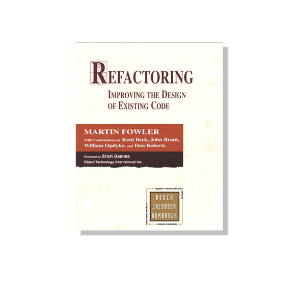 Refactoring by Martin Fowler Refactoring by Martin Fowler